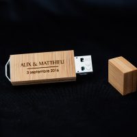 Clé usb personnalisée, photographies