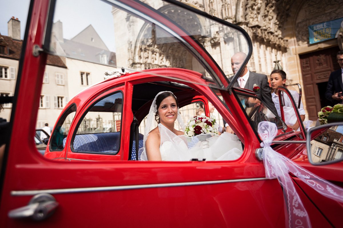 photographies d'un mariage à Dijon et au domaine de Pont de Pany