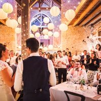 Invités au mariage en Bourgogne