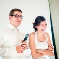 Photographie de Mariage, jeu durant la soirée